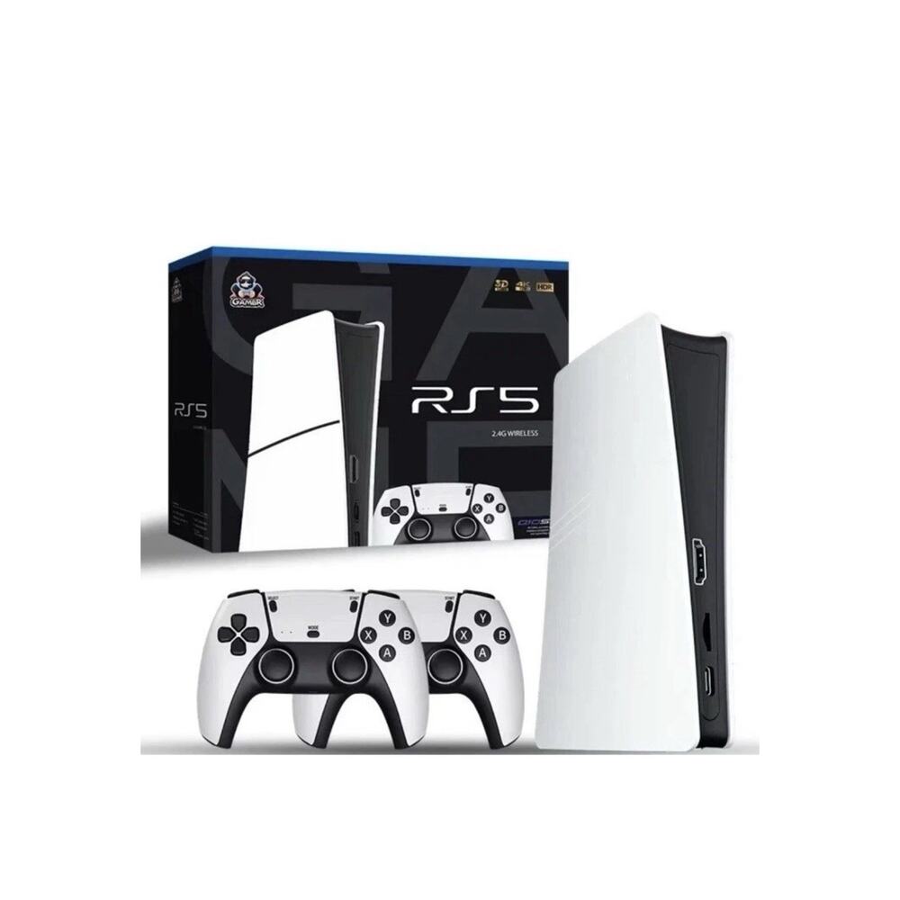 RS5 TV Game Console Dual StickWireless Controller Game20000+64GB two Joysticks
